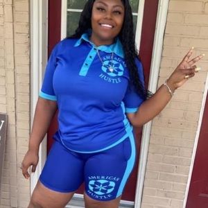 Women 2 pc sets very comfy #AmericanHustle comes in the blue and purple.
